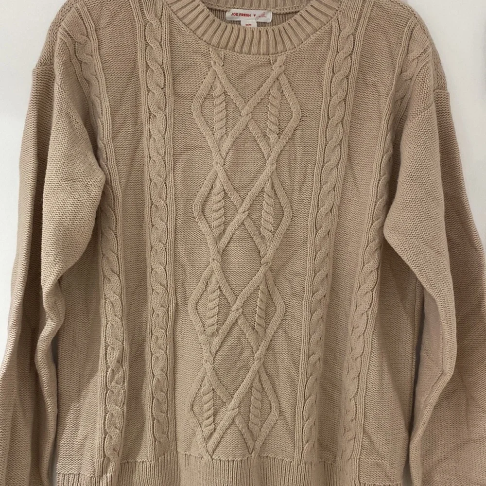 Joe Fresh x Jillian Harris Pink Cable Knit Sweater - Picture 3 of 10